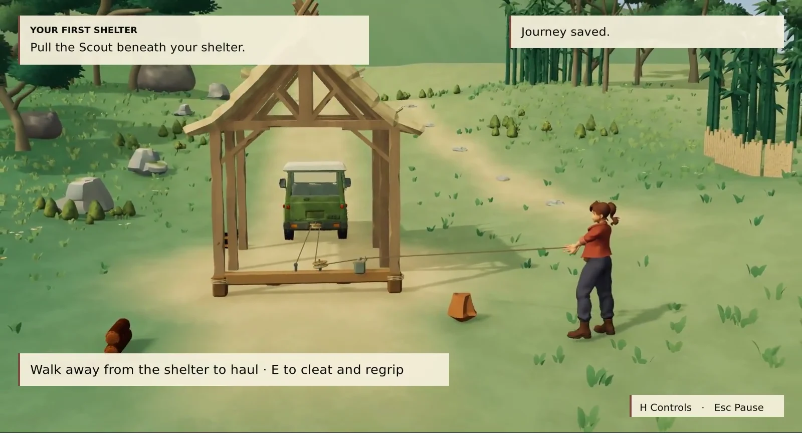 Moving Castle growth concept, from a small home to a much larger moving house